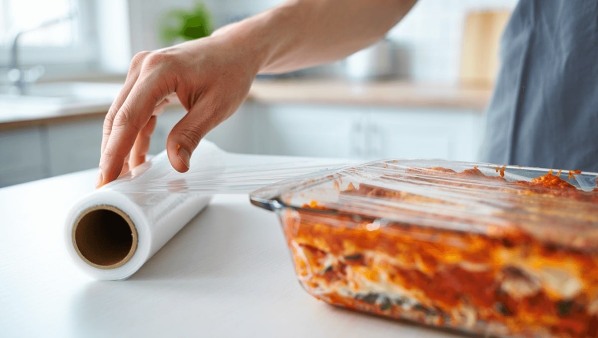 Pourquoi mettre du film alimentaire sur vos aliments peut ruiner votre santé selon les experts