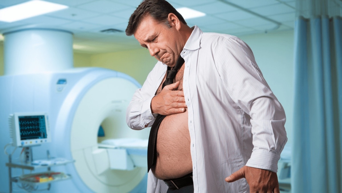 Men with ‘beer bellies’ may face increased heart damage — even if they aren’t overweight: study