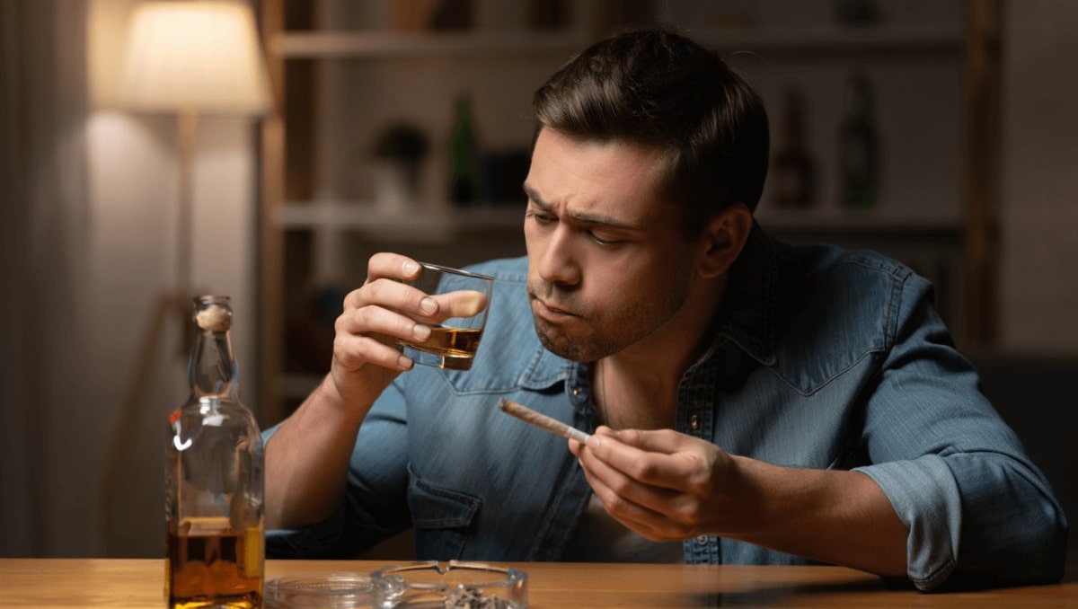 Smoking Cannabis May Help People Drink Less Alcohol, Study Finds