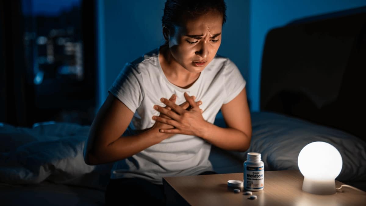 Taking Melatonin Linked to Higher Risk of Heart Failure, Study Finds