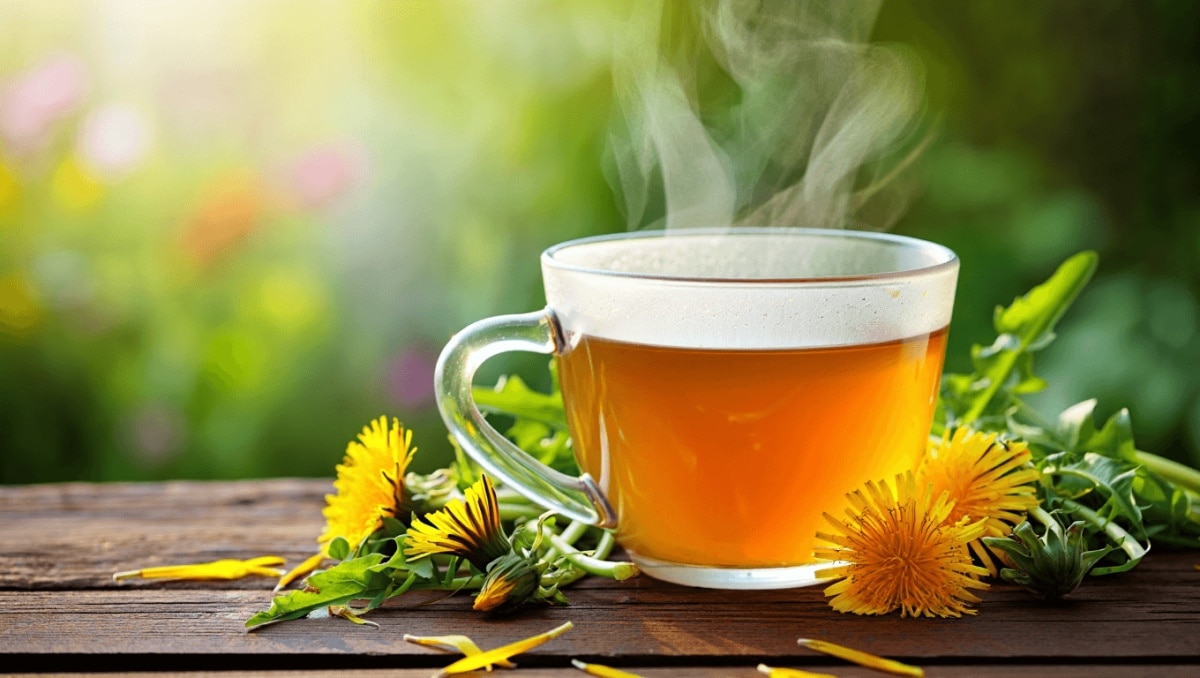 La tisane de pissenlit donne plein d